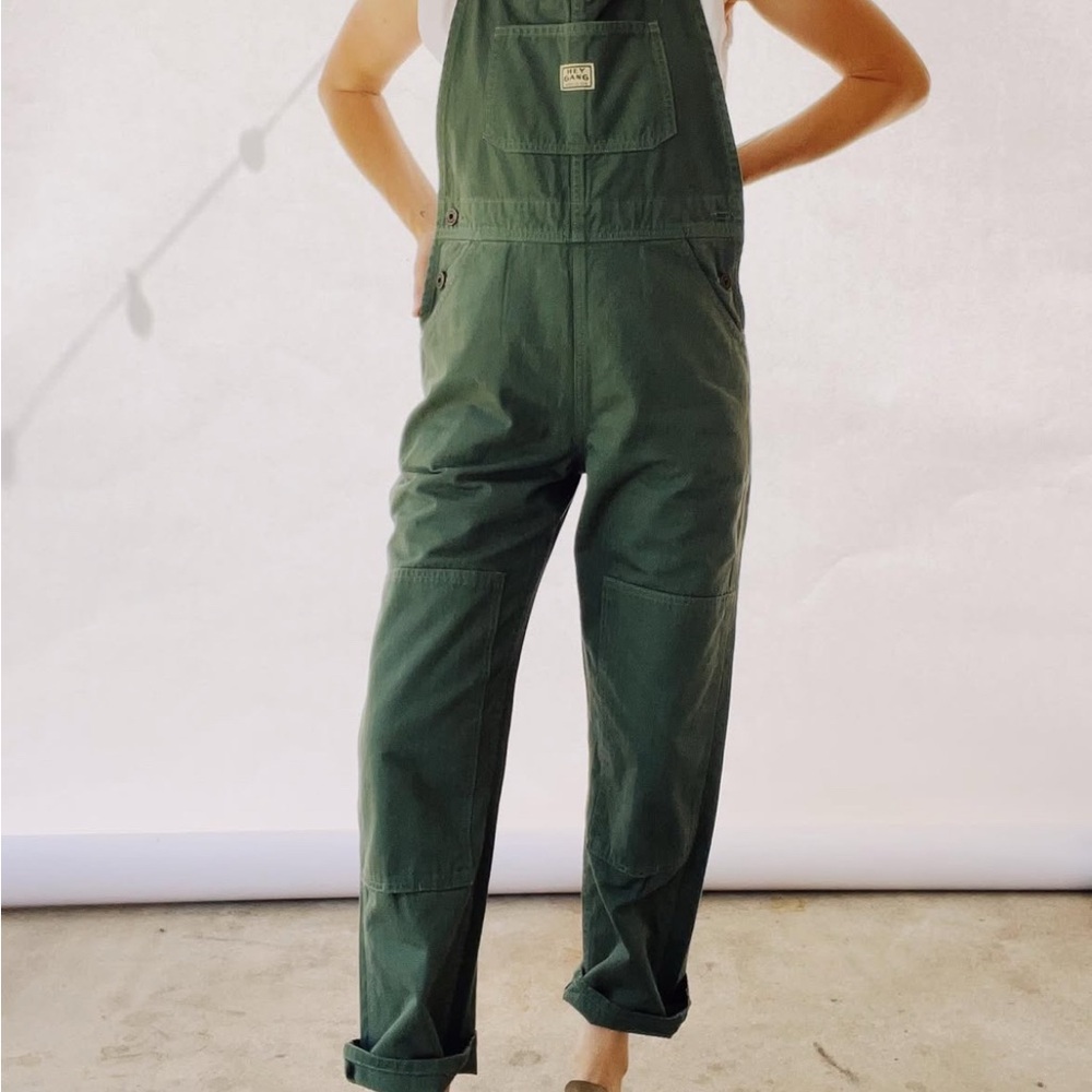 Women's Green Overalls